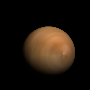 The artist's impression of ZTF J0407-00 b artist's rendition