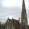 church, cherry blossom before sakura, copenhagen, session442