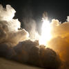 sts30 night launch nasa, vehicles, space