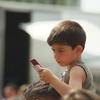  kid with mobile phone anatolia turkish festival, copenhagen, session317