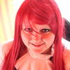 red haired anime girl, Jok, venner