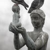 fog, statue, copenhagen, winter, early spring, session440